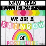 Back to School Bulletin Board Kit - Rainbow Theme