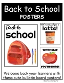 Back to School | Bulletin Board | Posters