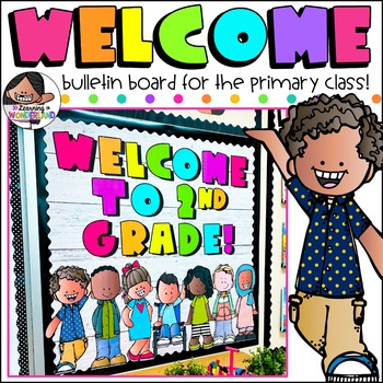 Preview of Back to School Bulletin Board | Pre-K through 5th Grade | English & Spanish