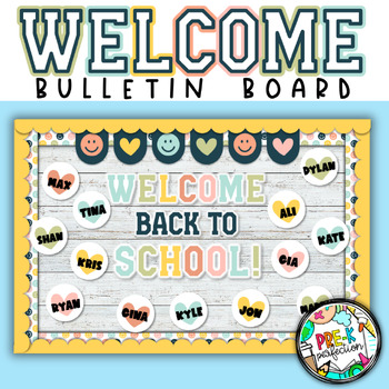 Back to School Bulletin Board | Welcome Back to School | School Spirit ...