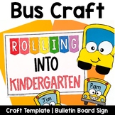 Back to School Bulletin Board and Craft | Bus Craft