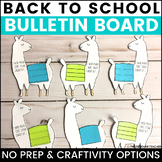 Back to School Bulletin Board and Door Decor Llama Craft