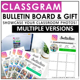 Back to School Bulletin Board for Classroom Community with Class Photos