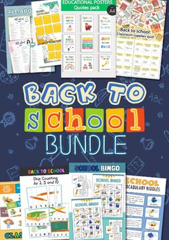 Preview of Back to School Bundle!
