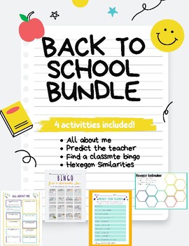 Preview of Back to School Bundle