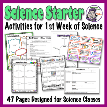 Preview of Science Back to School - First Days of School Science Kit - 47 pages