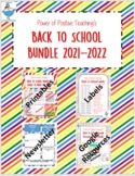 Back to School Bundle 2021-2022