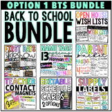 Back to School Bundle | OPTION 1