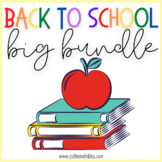 Back to School Bundle | Alphabet Printable Preschool - Kin