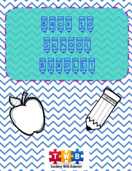 Preview of Back to School Bundle - EDITABLE