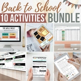 Back to School Bundle | Gradebook, Agenda, Newsletters, Ac