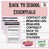 Back to School Bundle: Streamline Your Classroom!