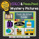 Back to School Bundle Watch, Think, Color Mystery Pictures
