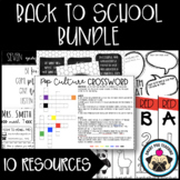 Back to School Bundle Welcome Letter, Grouping Cards + More