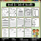 Back to School Bundle (black & white)