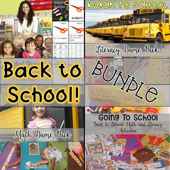 Preview of Back to School Bundle by Kim Adsit