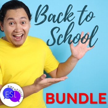 Preview of Back to School Bundle for Adult ESL
