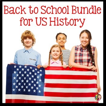 Preview of Back to School Bundle for US History