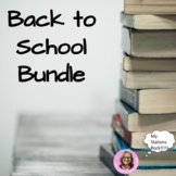 Back to School Bundle of Lessons Digital Activity