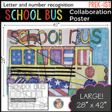 Back to School Ideas | School Bus Poster | Letter Number R