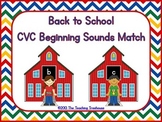 Back to School CVC Beginning Sounds Activity