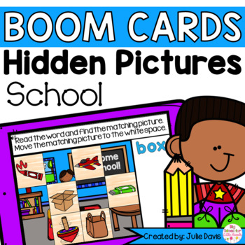 Preview of Back to School CVC Words | Digital Game Boom Cards