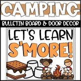 Back to School Camping S'mores Bulletin Board or Door Decoration