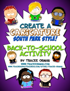 Preview of Free Back to School Beginning of the Year Caricature Icebreaker Activity
