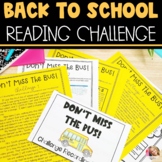 Back to School Challenge-Text Dependent Questions