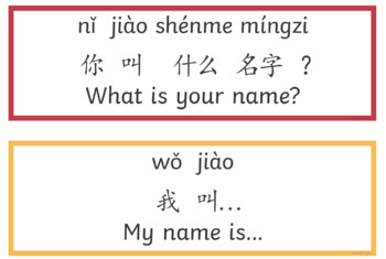 Preview of Back to School: Chinese Useful Sentences Flashcards