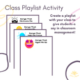 Class Playlist Activity | Team Building | Classroom Cultur