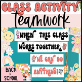 Back to School Class Team Building Activity: Teamwork and 
