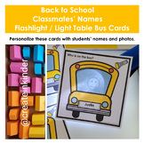Back to School Classmates' Names Flashlight / Light Table 