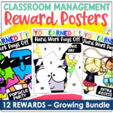 Back to School Classroom Behavior Management Reward Posters