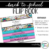 Back to School Classroom Flip-Book