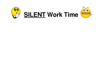 Preview of Back to School - Classroom Management - Silent Time or Group Time?