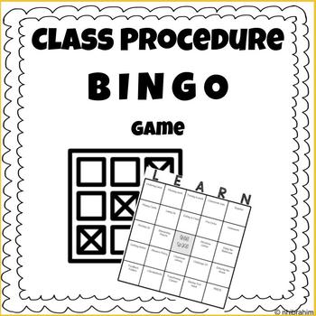 first day of history class bingo activity