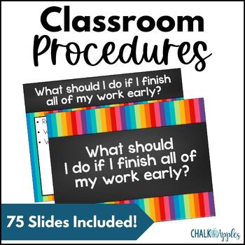 Preview of Back to School Classroom Procedures, Rules & Routines with Memes - Editable