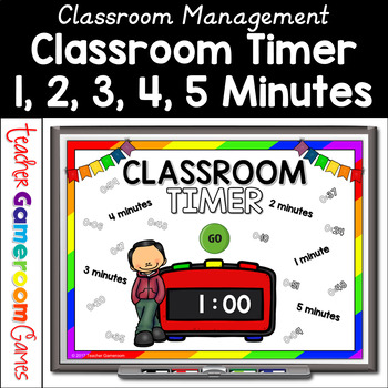 Preview of Back to School Classroom Timer Powerpoint