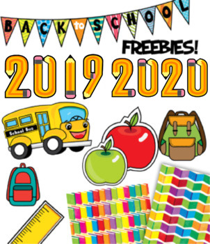 Preview of Back to School Clip Art Freebies {Watson Works Clip Art/Graphics}