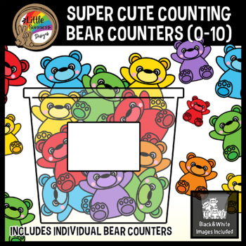 Gummy Bears Counters ClipArt by ScribbleGarden