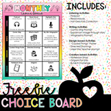 Monthly Choice Board *Freebie* - {Digital Download} Year-l