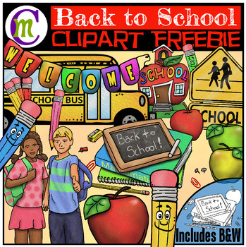 back to school clipart free