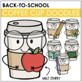 Back to School Coffee Cup Doodles