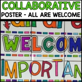 Back to School Collaborative Poster All are Welcome