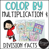 Color by Number Multiplication and Division