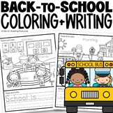 Back to School Coloring Pages Back to School School Writin