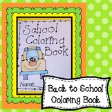 Back to School Coloring Book