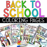 Back to School Coloring Pages Activities Beginning of the 