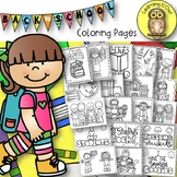 Back to School Coloring Pages FREEBIE